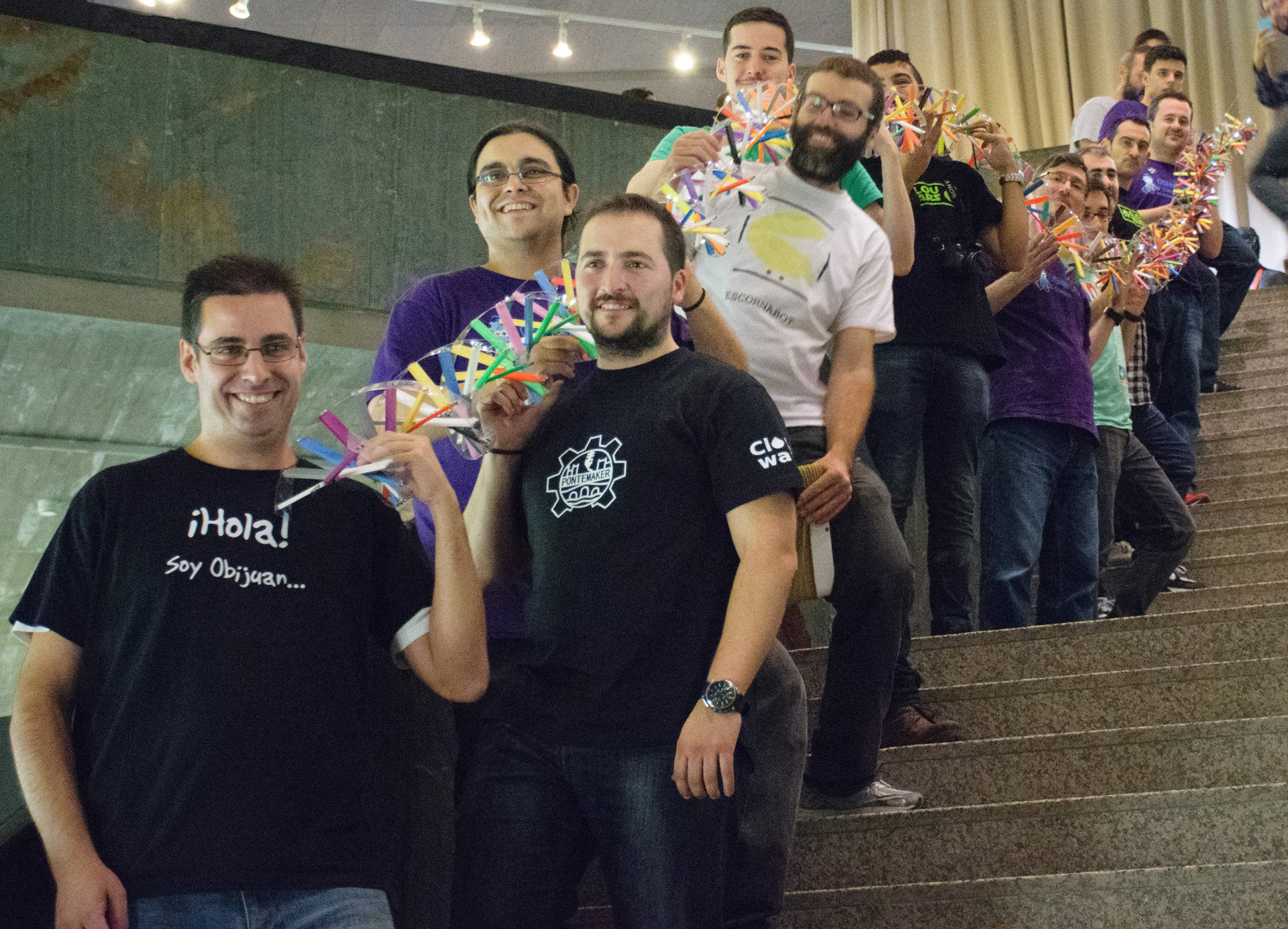 Ed. 2015 - Reto ADN Clone Wars, con una pequeña parte de sus colaboradores.